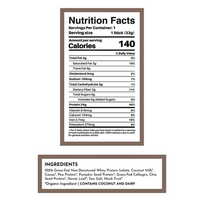 Chocolate Protein Powder - Individual Stick